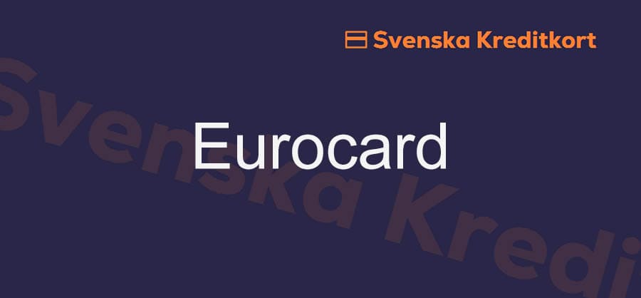Eurocard kreditkort - mitt Eurocard
