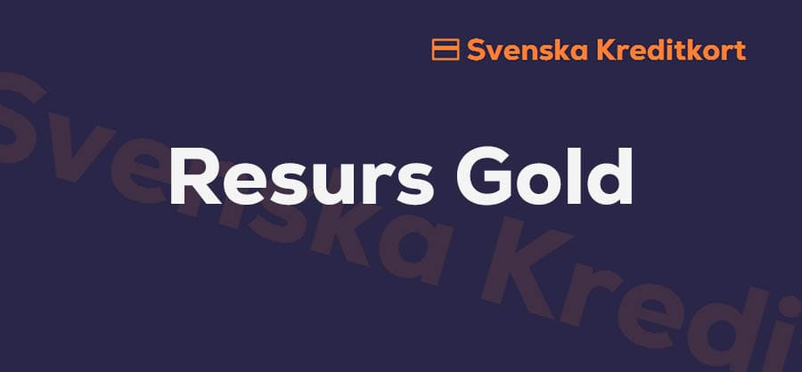 Recension Resurs Gold kredittkort