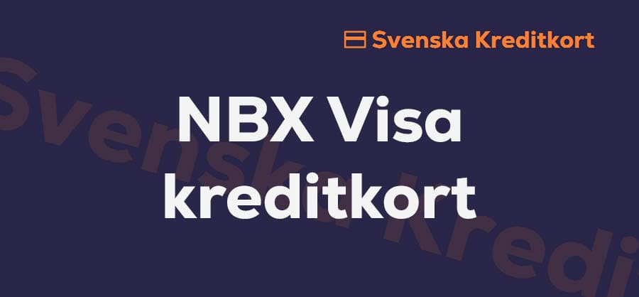 Recension av NBX Visa Kreditkort