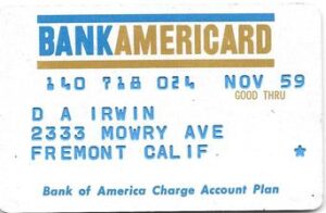 BankAmericard 1958