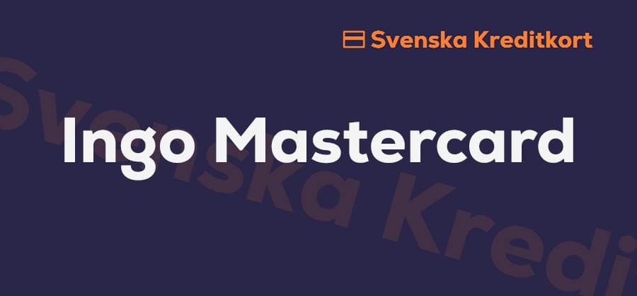 Recension av Ingo Mastercard kreditkort